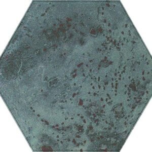 Sienas stikla dekors Unique Lady Green Heksagon 19,8 × 17,1 #S