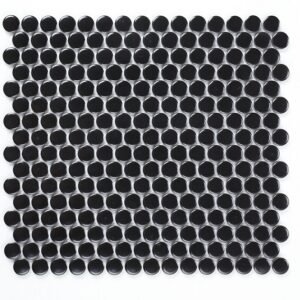 Mozaika Penny Black Matt 29,4 × 31,5 #S