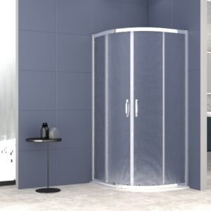 Dušas stūris bez paliktņa Vento Tivoli 800 × 800 × 1900, fabric stikls 6mm, R550