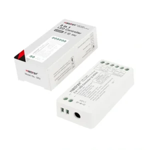 LED lentes kontrolieris FUT037S+ / 2 in 1 / DC12-24V / Max 12A / 2.4GHz / RF / 30m / IP20