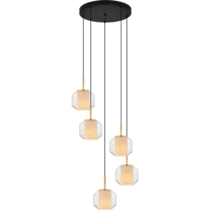 Piekaramā lampa SOLIX, excl. 5 x E27, max 25W, IP20