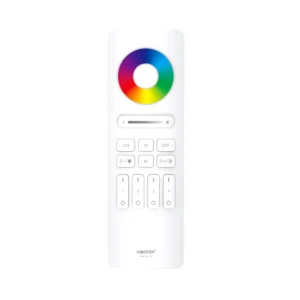 Tālvadības pults LED lentes vadībai un 4-zonu kontrolei, RGB+CCT, 30m, 3V (2 x AAA)