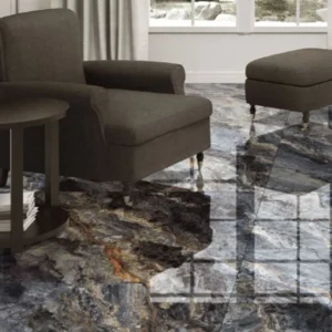 SANTORINI BLUE MARBLE, 60 × 120 cm