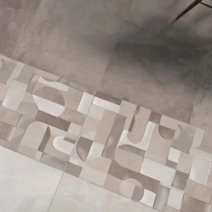 MILOS MARFIL METALIC, 60 × 60 cm