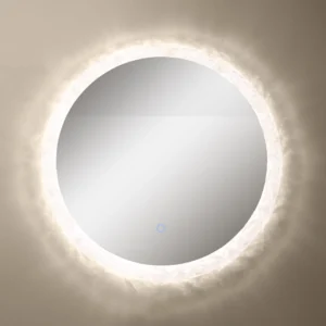 Spogulis ar LED apgaismojumu Ø 60 cm, 24W, 3CCT