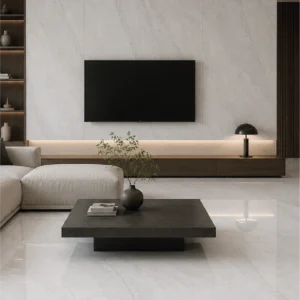 CORTINA STONE BIANCO CARVING, 60 × 60 cm