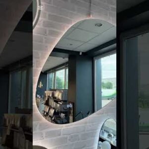 LED spogulis ar apsildes funkciju LAGUNA, 65 × 100 cm, 2700-6500K, 27W, 2970Lm, IP44