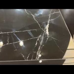ZEUS BLACK MARBLE, 60 × 60 cm