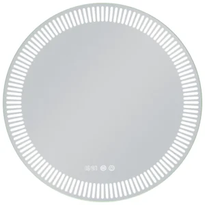 LED spogulis ar apsildes funkciju STELLARA, Ø 80 cm, 2700-6500K, 26W, 2904Lm, IP44