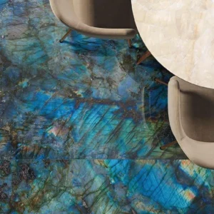 LABRADORITE MIDNIGHT, 60 × 120 cm
