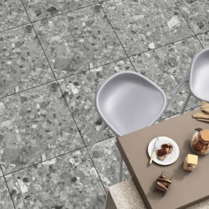 (lappato) TERAZZO GRIS, 60 × 60 cm
