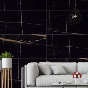 Glancētas flīzes SAIN LAUREN MODERN BLACK, 60x60 cm, TS